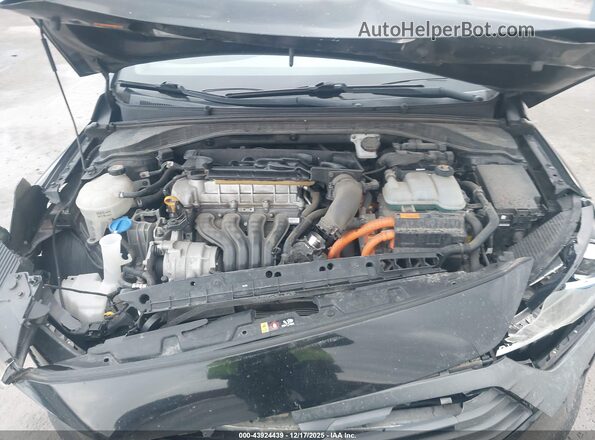 KMHC65LC9HU047137 2017 HYUNDAI IONIQ HYBRID Black Vista trasera