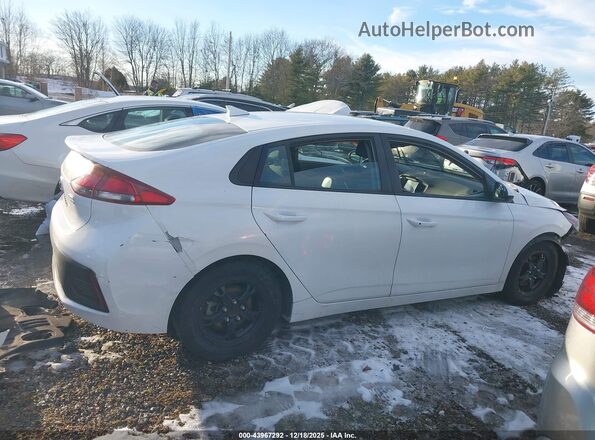 KMHC65LC9KU164658 2019 HYUNDAI IONIQ HYBRID White სალონის 360-გრადუსიანი ხედი