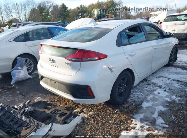 KMHC65LC9KU164658 2019 HYUNDAI IONIQ HYBRID White უკანა მარჯვენა