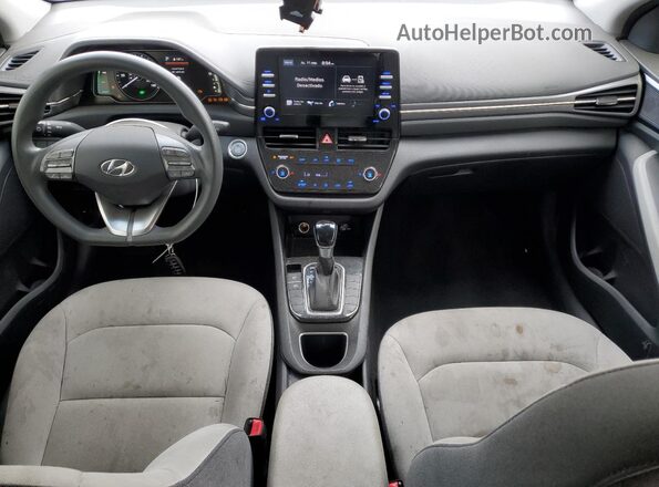 KMHC65LC9NU275361 2022 HYUNDAI IONIQ White Widok deski rozdzielczej