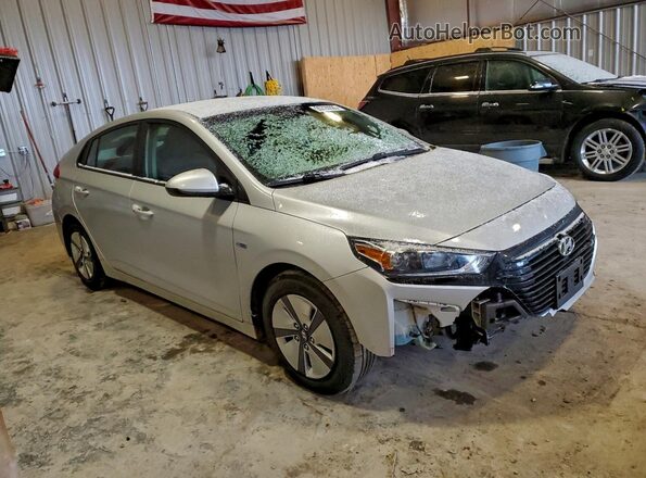 KMHC65LCXJU073039 2018 HYUNDAI IONIQ Silver 