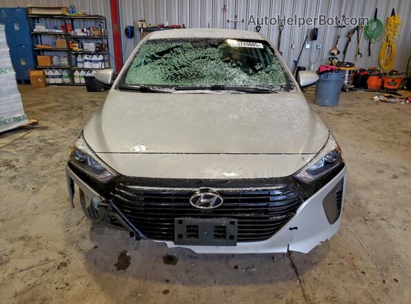 KMHC65LCXJU073039 2018 HYUNDAI IONIQ Silver 