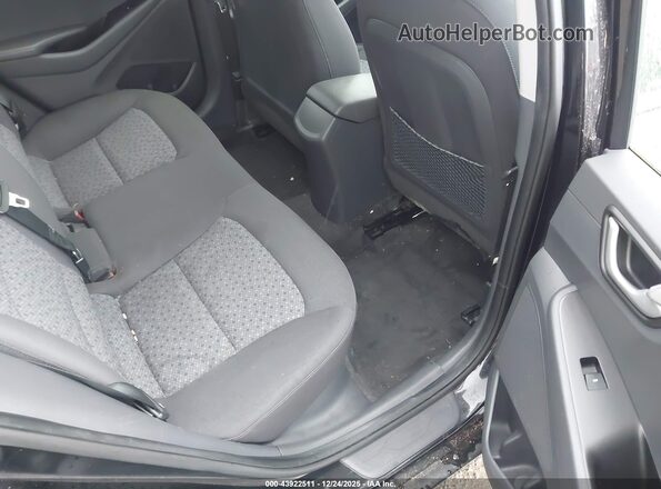 KMHC65LCXKU167889 2019 HYUNDAI IONIQ HYBRID Black VIN կոդի պիտակի տեսք