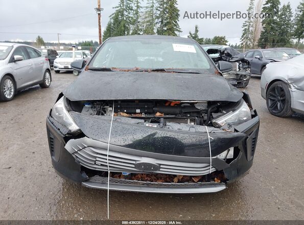 KMHC65LCXKU167889 2019 HYUNDAI IONIQ HYBRID Black Սարքավորումների վահանակի տեսք