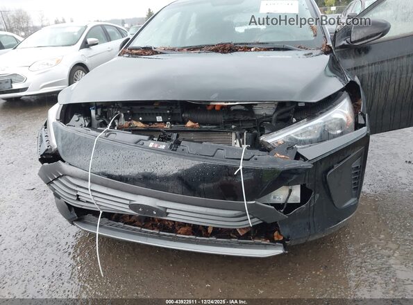 KMHC65LCXKU167889 2019 HYUNDAI IONIQ HYBRID Black Դիմացի տեսք