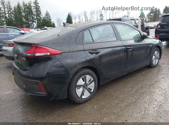 KMHC65LCXKU167889 2019 HYUNDAI IONIQ HYBRID Black Հետևի աջ