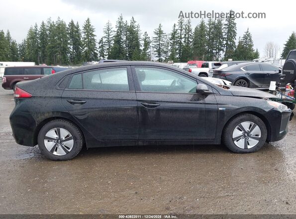 KMHC65LCXKU167889 2019 HYUNDAI IONIQ HYBRID Black Սալոնի հետևի տեսք