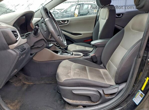 KMHC65LD1JU075111 2018 HYUNDAI IONIQ Black 