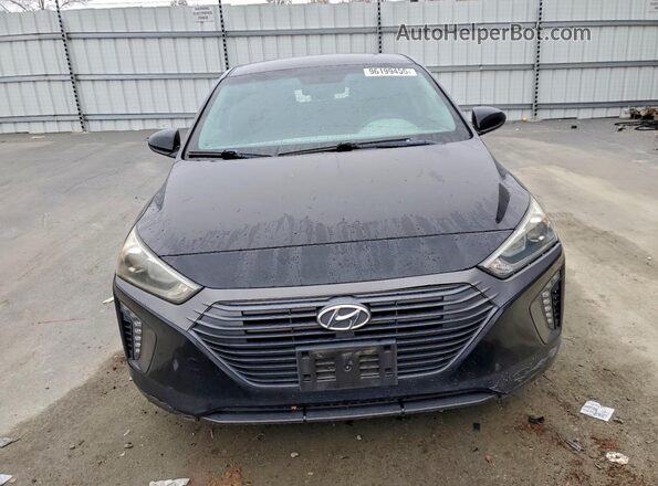 KMHC65LD1JU075111 2018 HYUNDAI IONIQ Black 