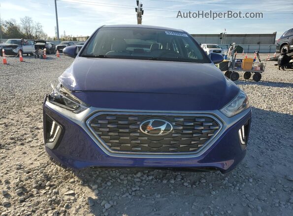 KMHC65LD2MU251541 2021 HYUNDAI IONIQ Синий Вид спереди