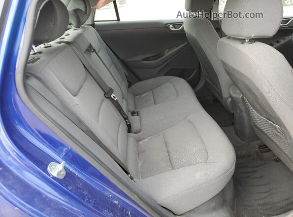 KMHC65LD5LU189261 2020 HYUNDAI IONIQ Blue Հետևի նստատեղերի տեսք