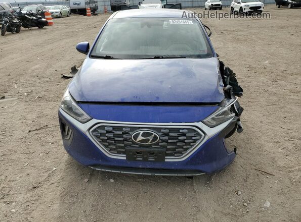 KMHC65LD5LU189261 2020 HYUNDAI IONIQ Blue Դիմացի տեսք
