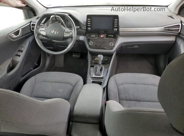 KMHC65LD5LU189261 2020 HYUNDAI IONIQ Blue Առջևի վահանակի տեսք