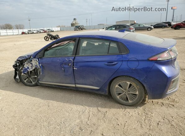 KMHC65LD5LU189261 2020 HYUNDAI IONIQ Blue Հետևի ձախ