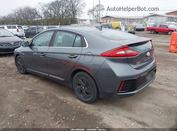 KMHC75LC0HU035357 2017 HYUNDAI IONIQ HYBRID Gray Задня ліва чверть