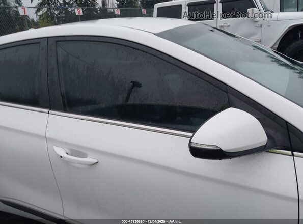 KMHC75LC0HU035634 2017 HYUNDAI IONIQ HYBRID White უკანა სალონის ხედი