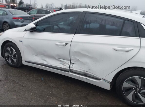 KMHC75LC0HU035634 2017 HYUNDAI IONIQ HYBRID White 
