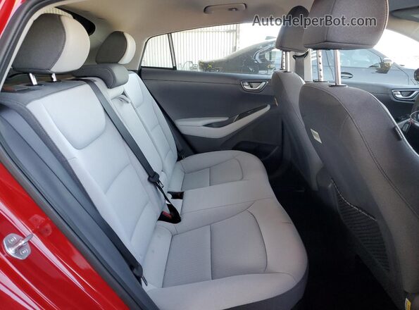 KMHC75LC1NU275870 2022 HYUNDAI IONIQ Red Հետևի նստատեղերի տեսք
