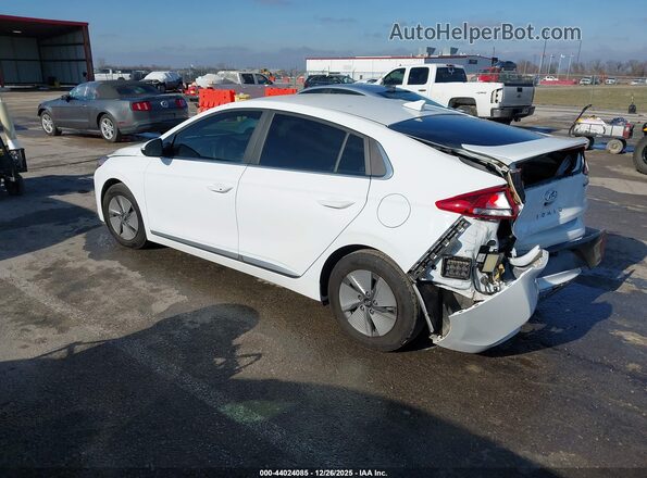 KMHC75LC2MU251057 2021 HYUNDAI IONIQ HYBRID Белый Задняя левая четверть