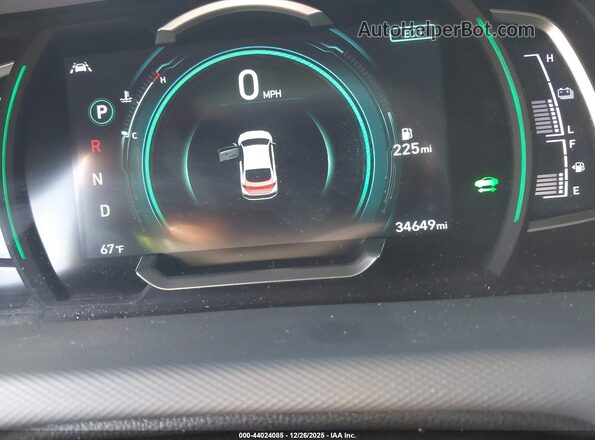 KMHC75LC2MU251057 2021 HYUNDAI IONIQ HYBRID Белый 