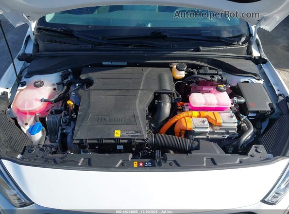 KMHC75LC2MU251057 2021 HYUNDAI IONIQ HYBRID Белый Вид сзади