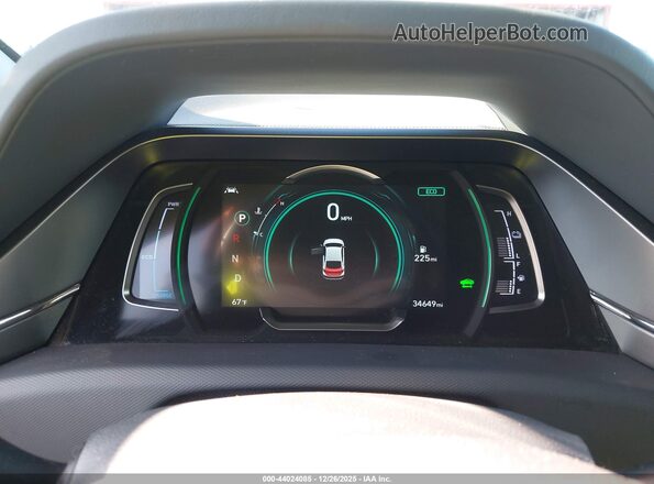 KMHC75LC2MU251057 2021 HYUNDAI IONIQ HYBRID Белый Вид задних сидений