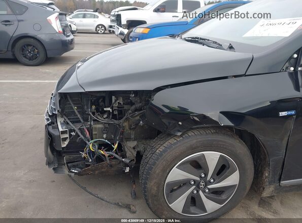 KMHC75LC6KU105905 2019 HYUNDAI IONIQ HYBRID Black 