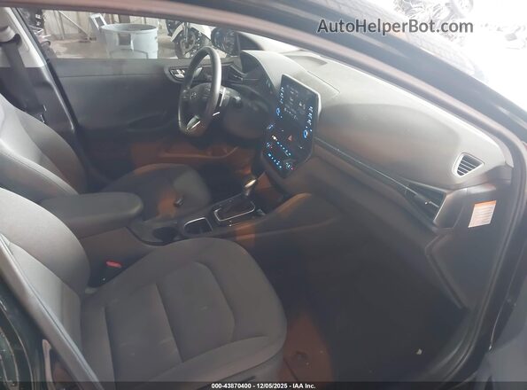 KMHC75LC6NU281440 2022 HYUNDAI IONIQ HYBRID Black წინა სალონის ხედი