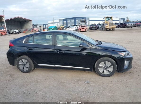 KMHC75LC6NU282507 2022 HYUNDAI IONIQ HYBRID Black Սալոնի 360 աստիճան տեսք
