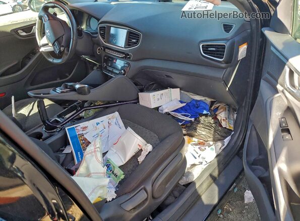 KMHC75LC7JU091169 2018 HYUNDAI IONIQ Черный 