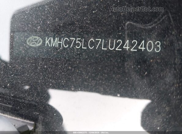 KMHC75LC7LU242403 2020 HYUNDAI IONIQ HYBRID White 