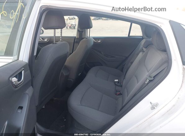 KMHC75LC8NU273484 2022 HYUNDAI IONIQ HYBRID White Вид наклейки з VIN-кодом