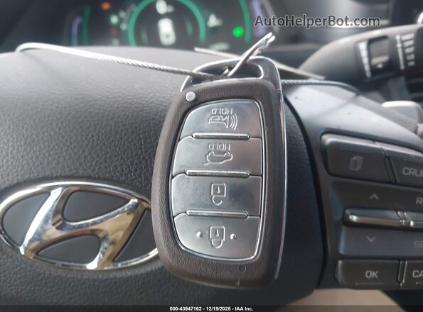 KMHC75LC8NU273484 2022 HYUNDAI IONIQ HYBRID White Вид панелі приладів