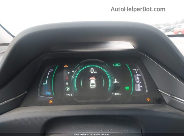 KMHC75LC8NU273484 2022 HYUNDAI IONIQ HYBRID White Вид задніх сидінь