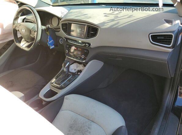 KMHC75LCXHU049279 2017 HYUNDAI IONIQ Black 