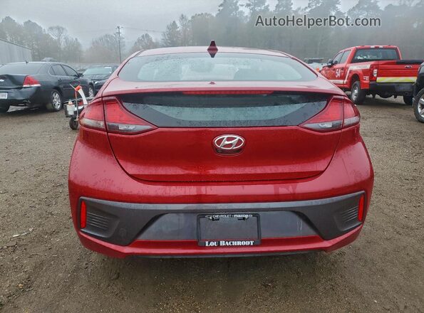 KMHC75LCXMU255695 2021 HYUNDAI IONIQ Red Vista trasera