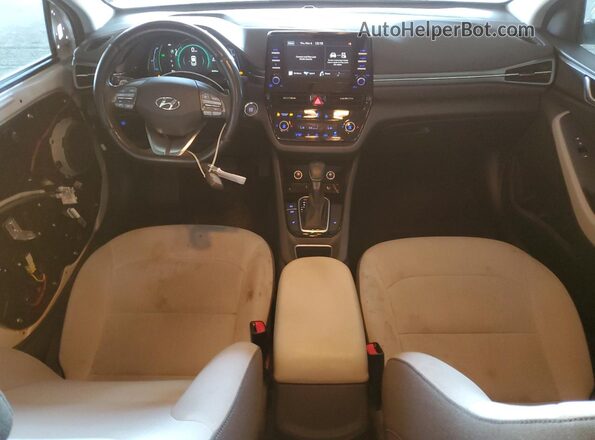 KMHC75LCXMU255938 2021 HYUNDAI IONIQ White 