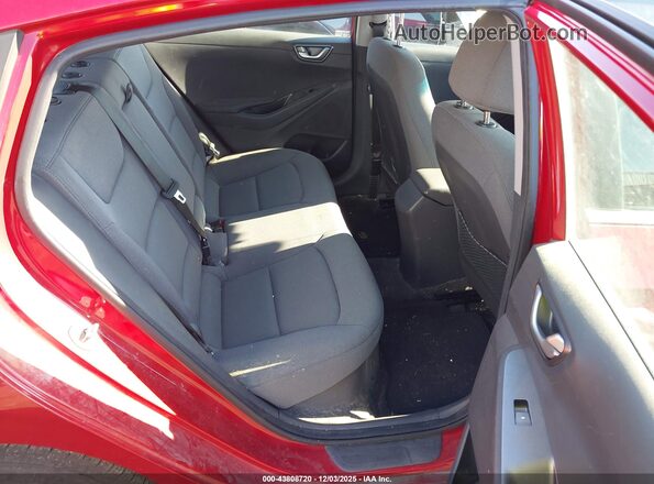 KMHC75LCXNU285586 2022 HYUNDAI IONIQ HYBRID Red Вид наклейки з VIN-кодом