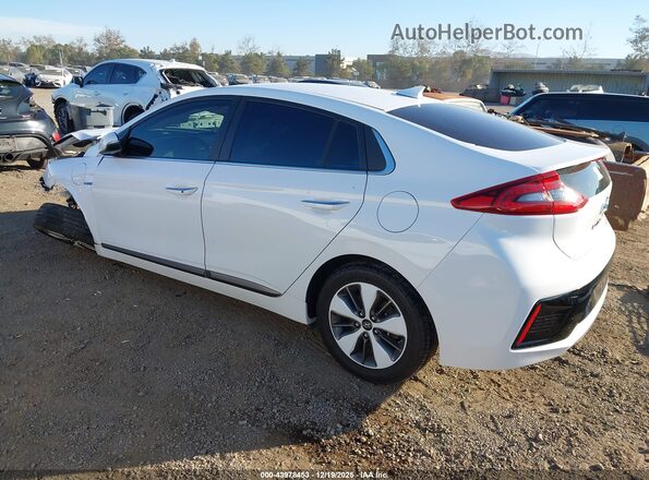KMHC75LD0KU125625 2019 HYUNDAI IONIQ PLUG-IN HYBRID White Задня ліва чверть
