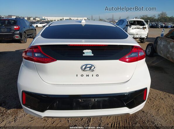 KMHC75LD0KU125625 2019 HYUNDAI IONIQ PLUG-IN HYBRID White 