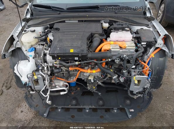KMHC75LD3NU282702 2022 HYUNDAI IONIQ PLUG-IN HYBRID Gray Դիմացի տեսք