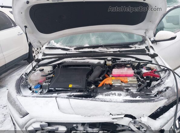 KMHC75LDXNU274094 2022 HYUNDAI IONIQ PLUG-IN HYBRID White Вид ззаду