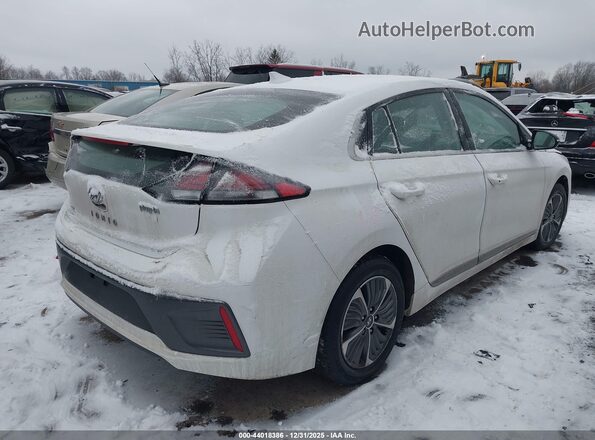 KMHC75LDXNU274094 2022 HYUNDAI IONIQ PLUG-IN HYBRID White Задня права чверть