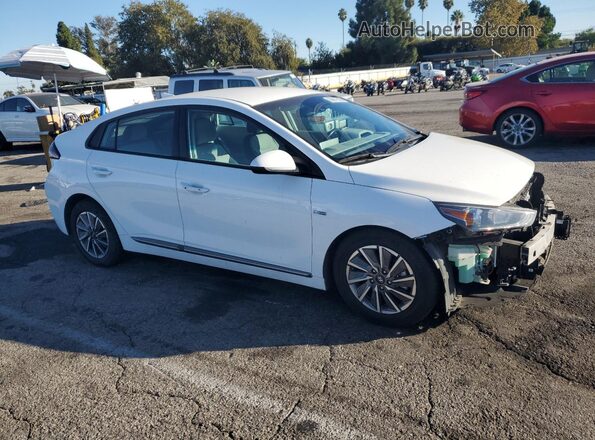 KMHC75LJ1LU061781 2020 HYUNDAI IONIQ White Передня права чверть