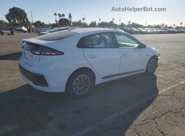 KMHC75LJ1LU061781 2020 HYUNDAI IONIQ White Задня права чверть