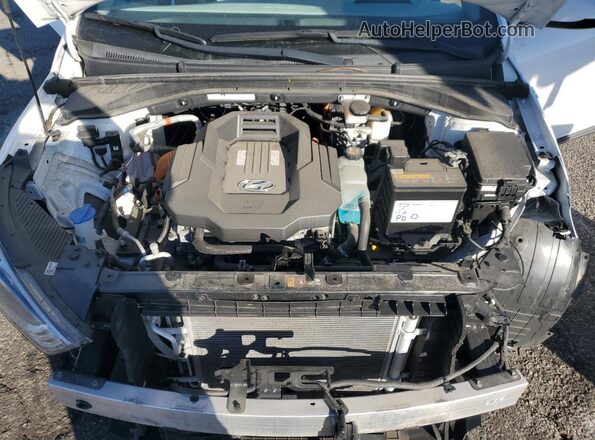 KMHC75LJ1LU061781 2020 HYUNDAI IONIQ White Вид задньої частини салону