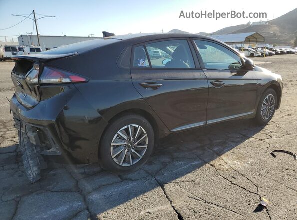 KMHC75LJ4MU081752 2021 HYUNDAI IONIQ Black უკანა მარჯვენა