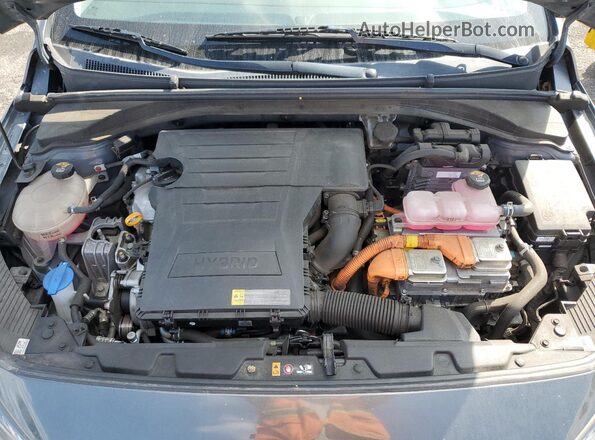 KMHC85LC0LU241929 2020 HYUNDAI IONIQ Gray Սալոնի հետևի տեսք