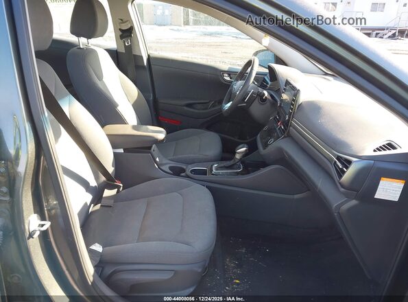 KMHC85LC1LU242183 2020 HYUNDAI IONIQ HYBRID Gray წინა სალონის ხედი