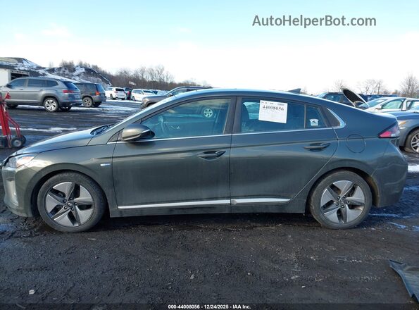 KMHC85LC1LU242183 2020 HYUNDAI IONIQ HYBRID Gray სალონის 360-გრადუსიანი ხედი